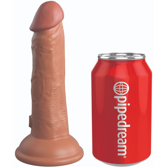 King Cock Elite Realistic Silicone Dildo 15.2 Cm Caramel | Niks.fi verkkokauppa