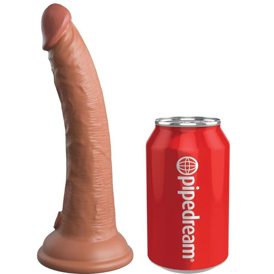 King Cock Elite Realistic Silicone Dildo 17.8 Cm Caramel | Niks.fi verkkokauppa