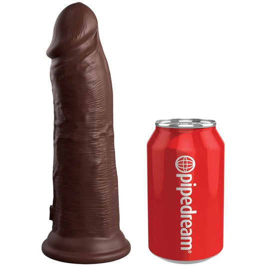 King Cock Elite Realistic Silicone Dildo 20.3 Cm Brown | Niks.fi verkkokauppa