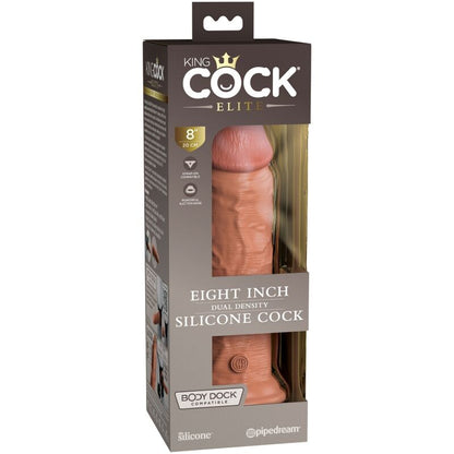King Cock Elite Realistic Silicone Dildo 20.3 Cm Caramel | Niks.fi verkkokauppa