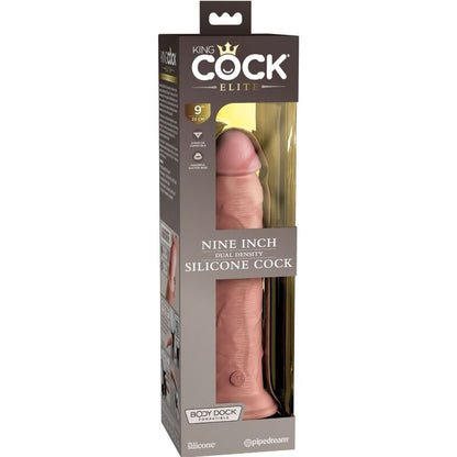 King Cock Elite Realistic Silicone Dildo 23 Cm | Niks.fi verkkokauppa