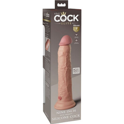 King Cock Elite Realistic Silicone Dildo 23 Cm | Niks.fi verkkokauppa