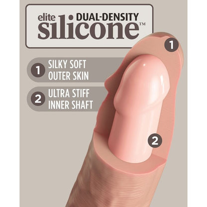 King Cock Elite Realistic Silicone Dildo 28 Cm | Niks.fi verkkokauppa