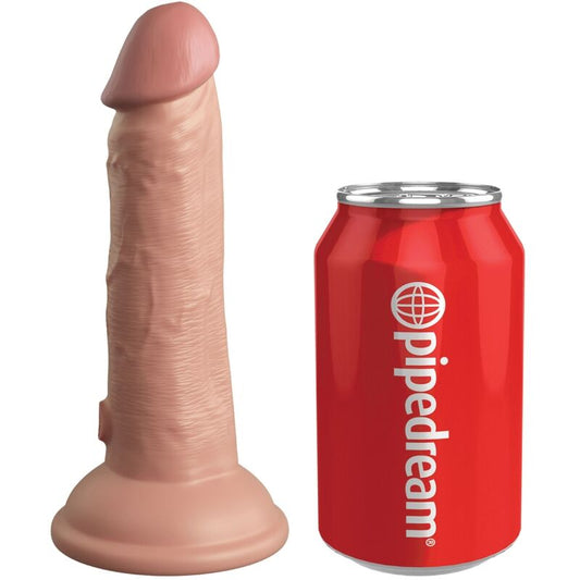 King Cock Elite Realistic Dildo Vibrating & Silicone 15.2 Cm | Niks.fi verkkokauppa