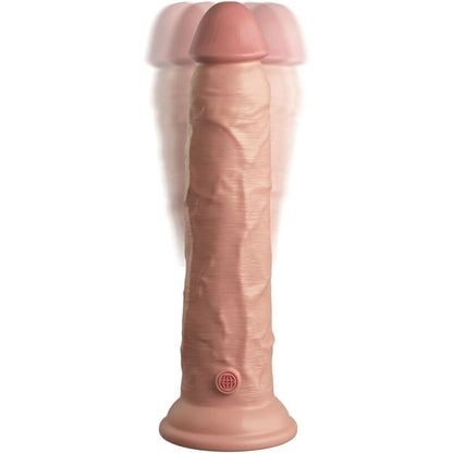 King Cock Elite Realistic Dildo Vibrator & Silicone Remote Control 23 Cm | Niks.fi verkkokauppa