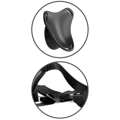 King Cock Elite Adjustable Harness With Dildo 15.2 Cm For Beginners | Niks.fi verkkokauppa