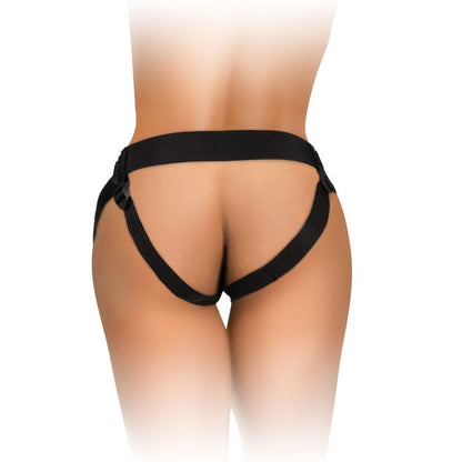 King Cock Elite Comfy Adjustable Harness With Dildo 17.8 Cm | Niks.fi verkkokauppa