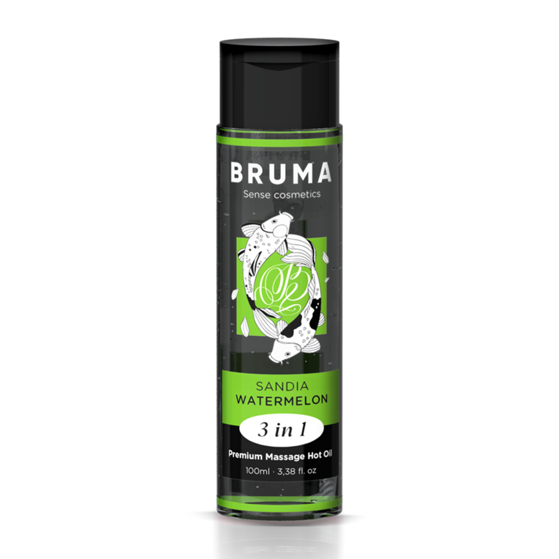 Bruma Premium Massage Hot Oil Watermelon 3 In 1 100 Ml | Niks.fi verkkokauppa