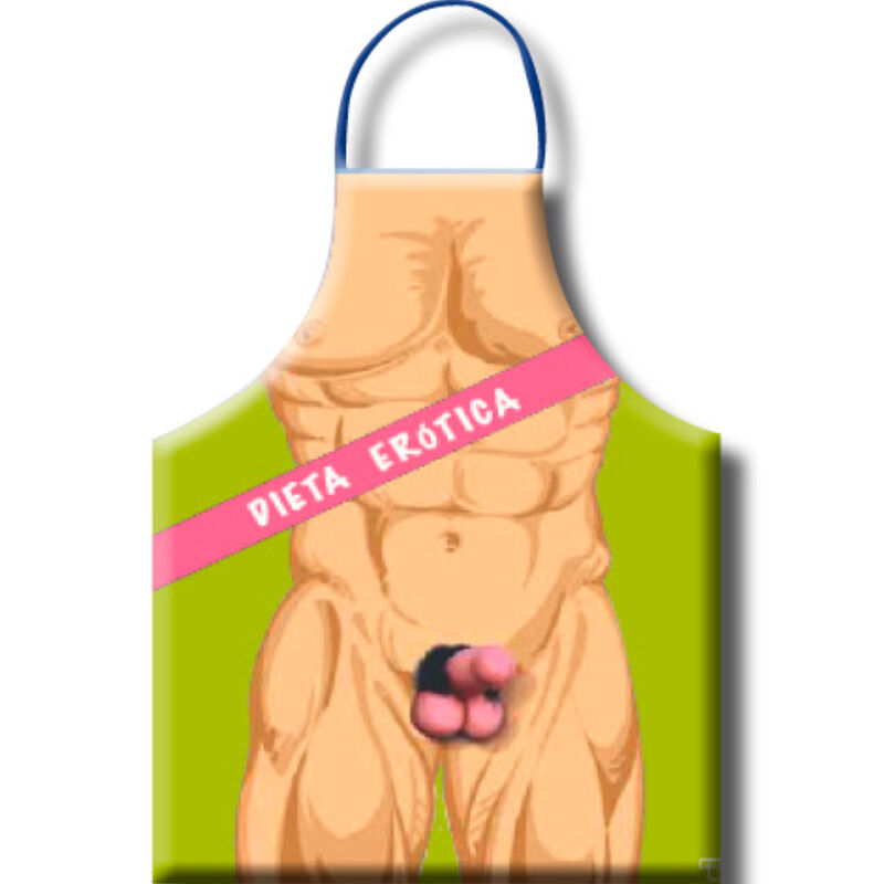 Diablo Picante Mens Erotic Diet Apron | Niks.fi verkkokauppa