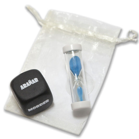 Diablo Picante Game Bag With Sado Dice 3 Mm X 3 Mm + Hourglass | Niks.fi verkkokauppa