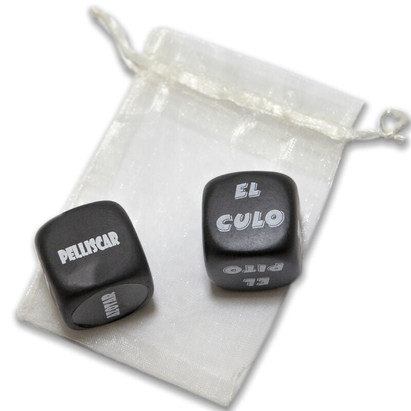 Diablo Picante Game Bag With Sado Dice 3 Mm X 3 Mm + Body Parts Dice | Niks.fi verkkokauppa