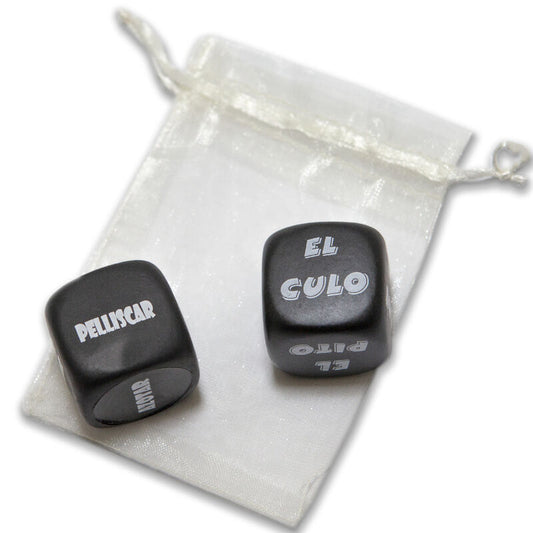 Diablo Picante Game Bag With Sado Dice 3 Mm X 3 Mm + Body Parts Dice | Niks.fi verkkokauppa