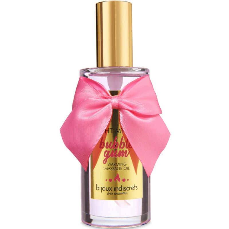 Bijoux Indiscrets Light My Fire Massage Oil Heat Effect Gum Flavor | Niks.fi verkkokauppa