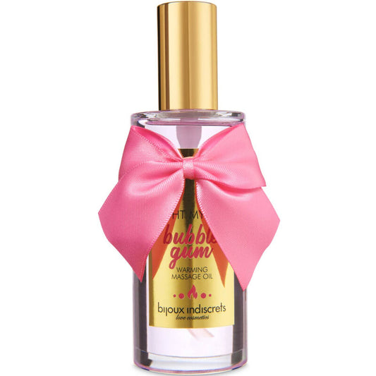Bijoux Indiscrets Light My Fire Massage Oil Heat Effect Gum Flavor | Niks.fi verkkokauppa