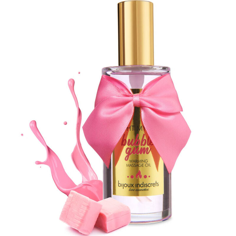 Bijoux Indiscrets Light My Fire Massage Oil Heat Effect Gum Flavor | Niks.fi verkkokauppa