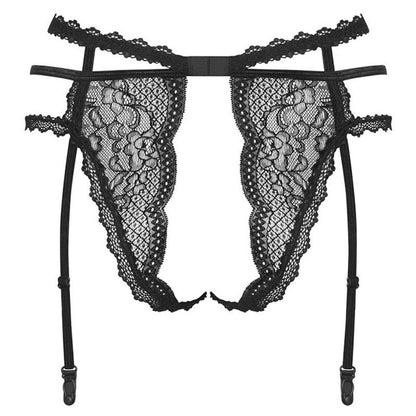 Obsessive Pearlove Garter Belt Black Xs/S | Niks.fi verkkokauppa