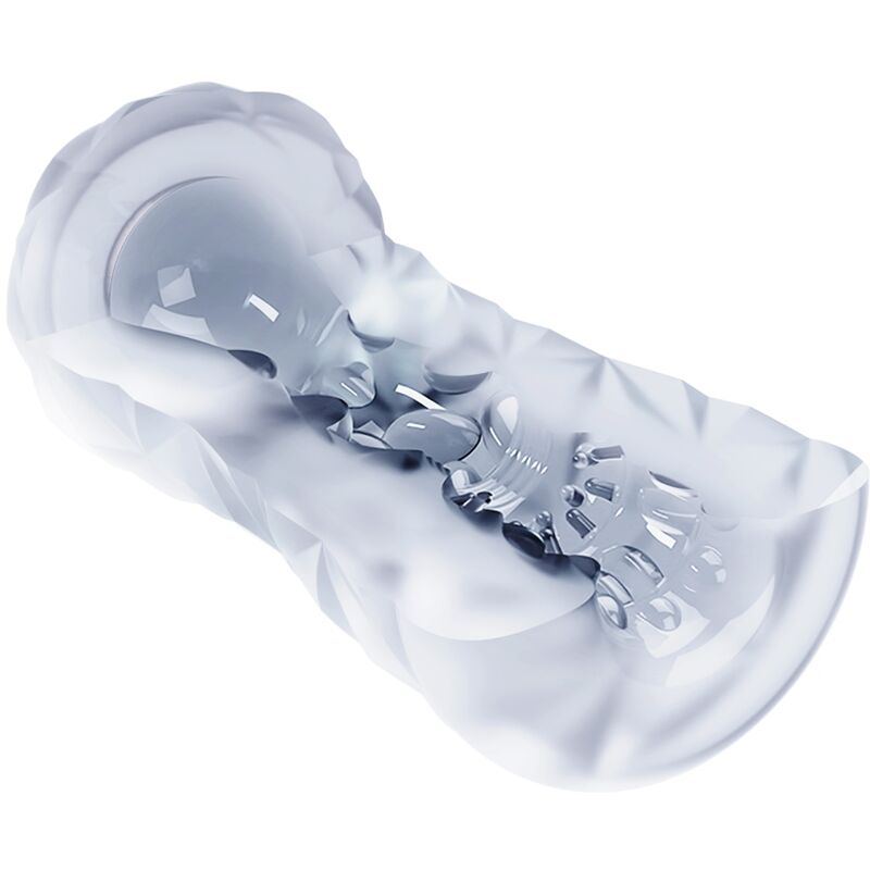 Pretty Love Fantasy Male Masturbator With Internal Spiral And Transparent Balls | Niks.fi verkkokauppa