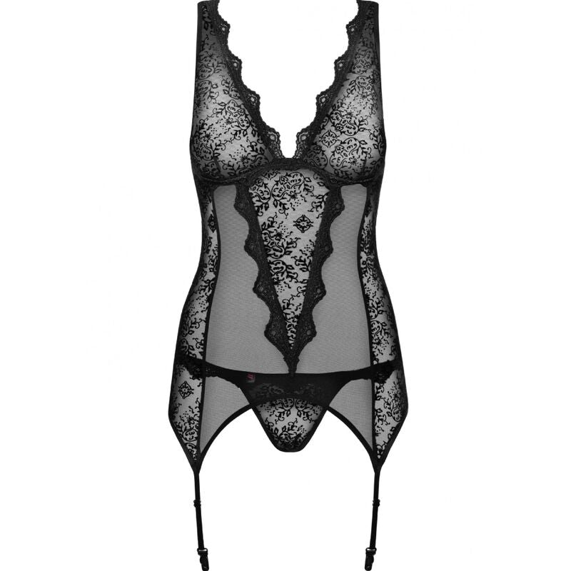 Obsessive Emperita Corset & Thong Xxl | Niks.fi verkkokauppa