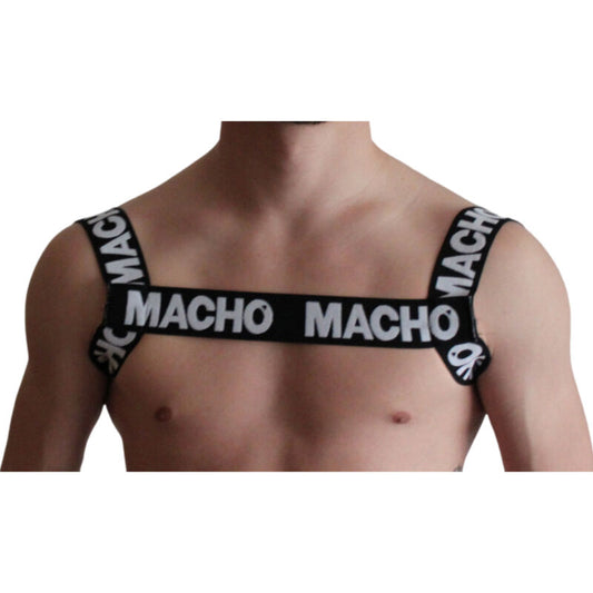 Macho Double Black Harness | Niks.fi verkkokauppa