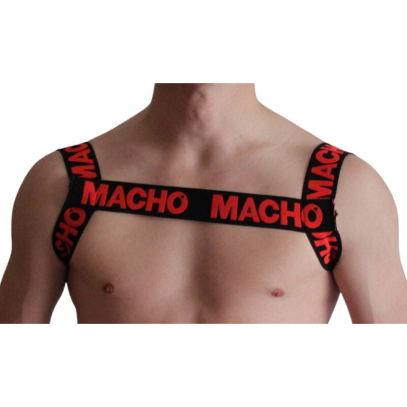 Macho Double Red Harness | Niks.fi verkkokauppa