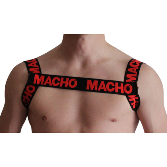 Macho Double Red Harness | Niks.fi verkkokauppa