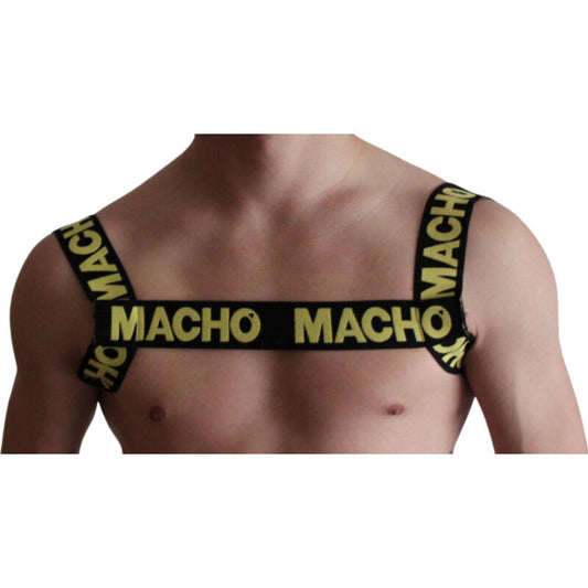 Macho Double Yellow Harness | Niks.fi verkkokauppa