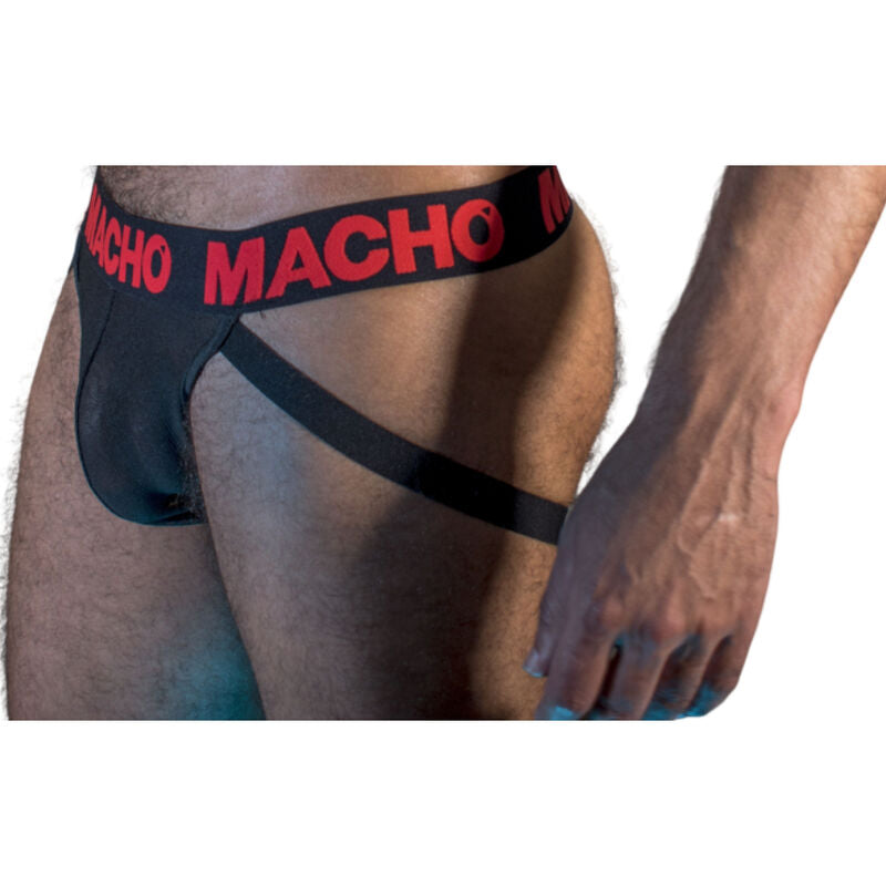 Macho Mx26X2 Jock Black/Red S | Niks.fi verkkokauppa