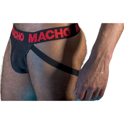 Macho Mx26X2 Jock Black/Red S | Niks.fi verkkokauppa