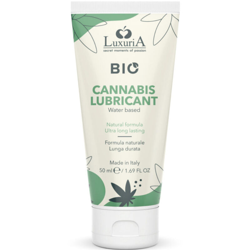 Intimateline Luxuria Bio Cannabis Water-Based Lubricant 50 Ml | Niks.fi verkkokauppa