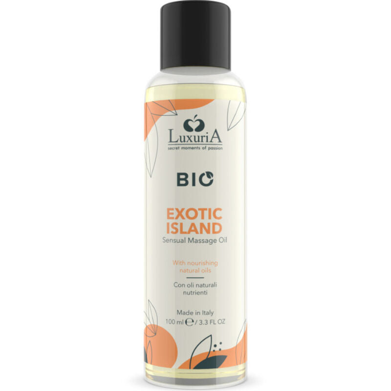 Intimateline Luxuria Bio Exotic Island Massage Oil 100 Ml | Niks.fi verkkokauppa
