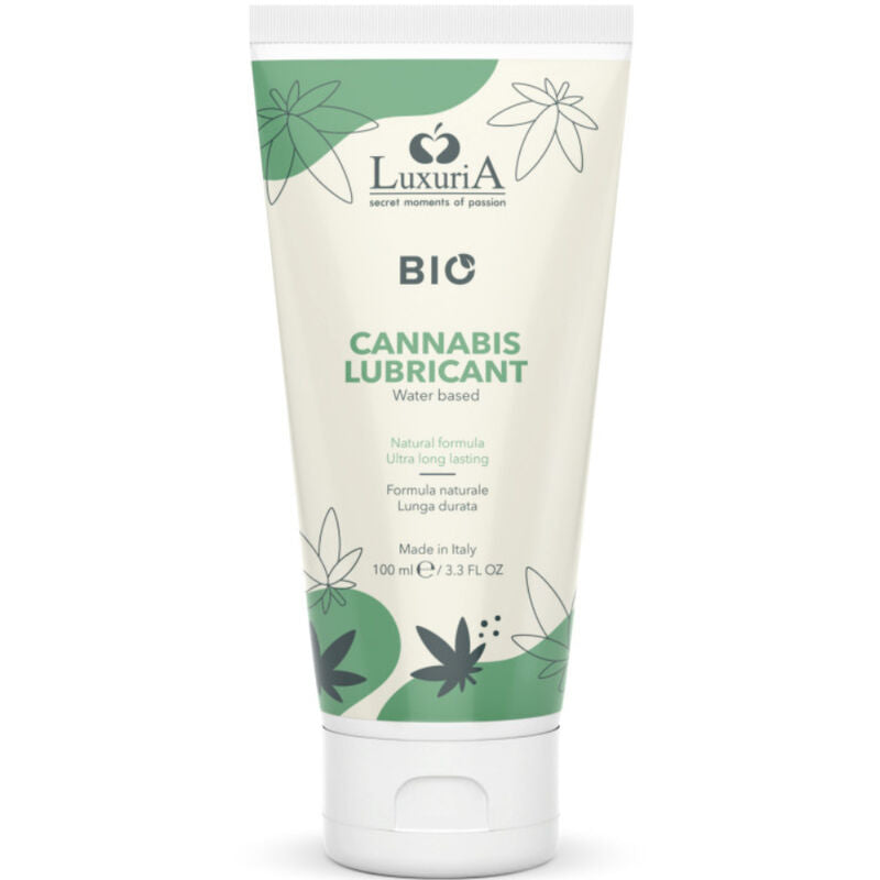 Intimateline Luxuria Bio Cannabis Water-Based Lubricant 100 Ml | Niks.fi verkkokauppa