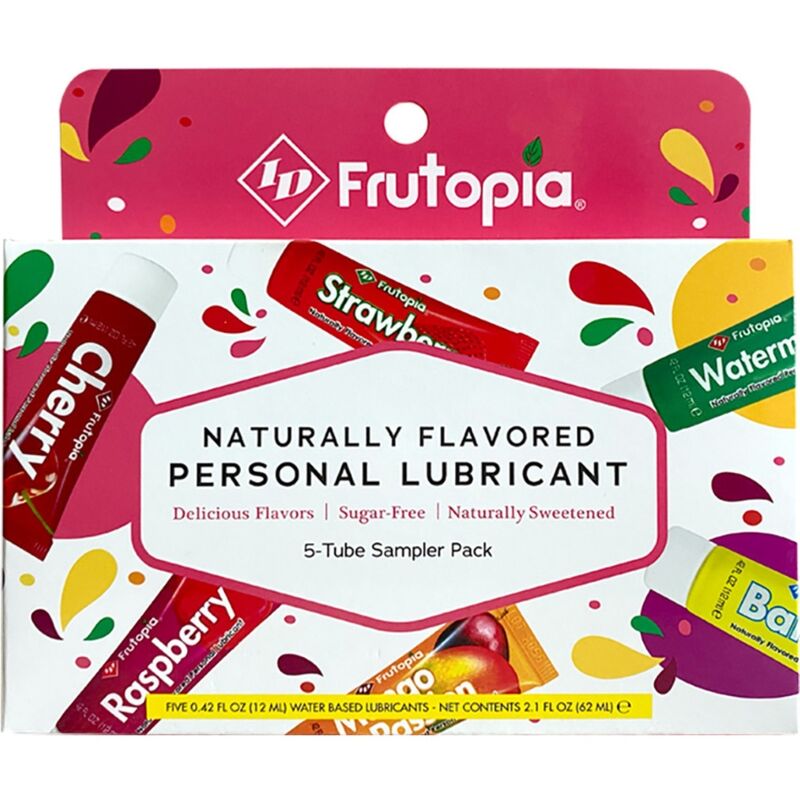 Id Frutopia Assorted Lubricant 5 Pack 12 Ml | Niks.fi verkkokauppa