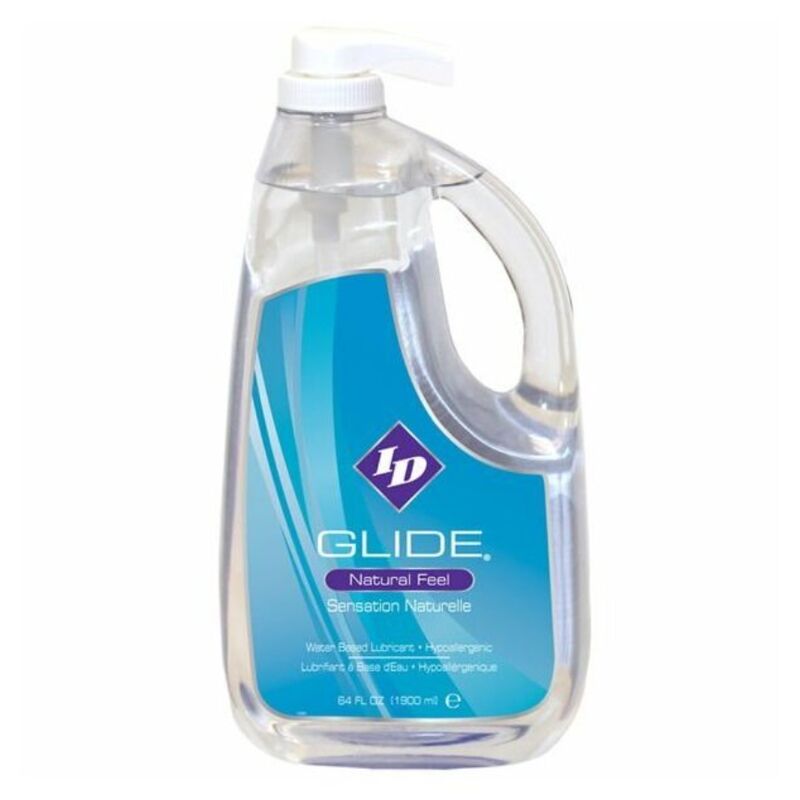 Id Glide Water Based Lubricant + Hypoallergenic Natural Feel 1900 Ml | Niks.fi verkkokauppa