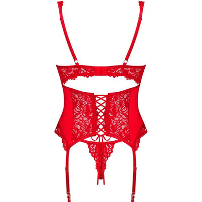 Obsessive Amor Cherris Corset & Tanga S/M | Niks.fi verkkokauppa