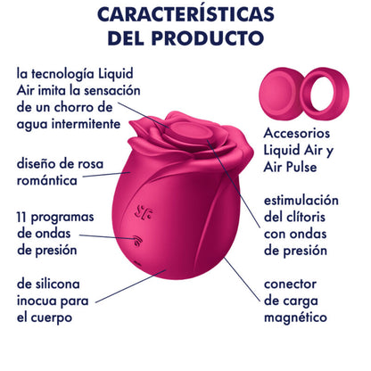 Satisfyer Air Pulse Pro 2 Classic Blossom Vibrator | Niks.fi verkkokauppa