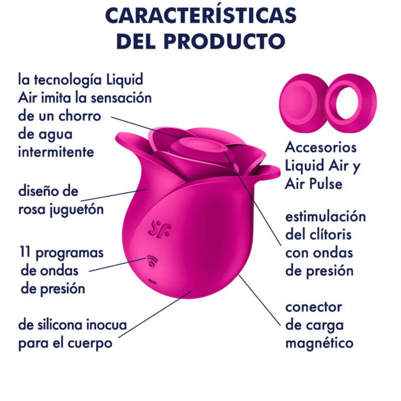 Satisfyer Air Pulse Pro 2 Modern Blossom Vibrator | Niks.fi verkkokauppa