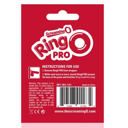 Screaming O Ringo Pro Xl Red Ring | Niks.fi verkkokauppa