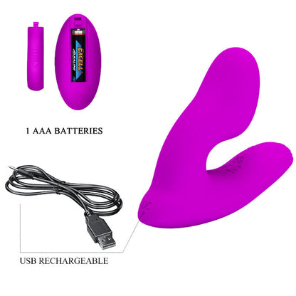 Pretty Love Melvin Clitoris Massager With Remote Control | Niks.fi verkkokauppa