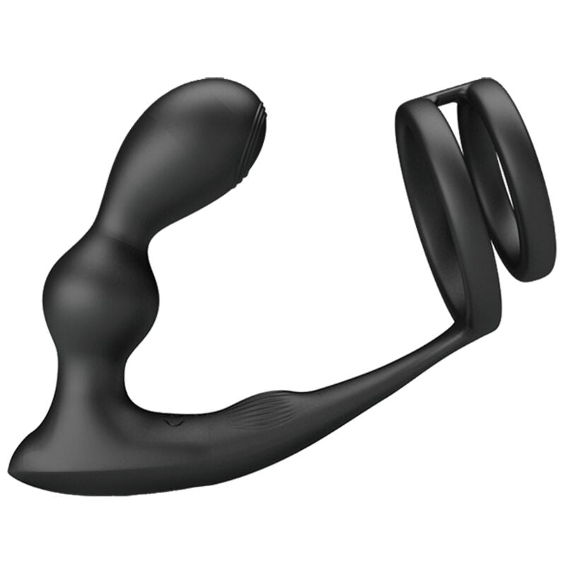 Pretty Love Marshall Penis Ring With Vibratory Anal Plug With Remote Control | Niks.fi verkkokauppa