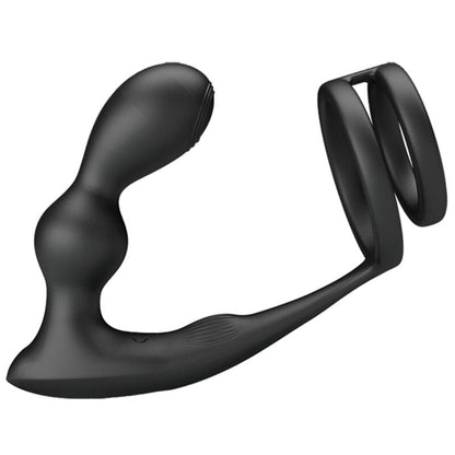 Pretty Love Marshall Penis Ring With Vibratory Anal Plug With Remote Control | Niks.fi verkkokauppa