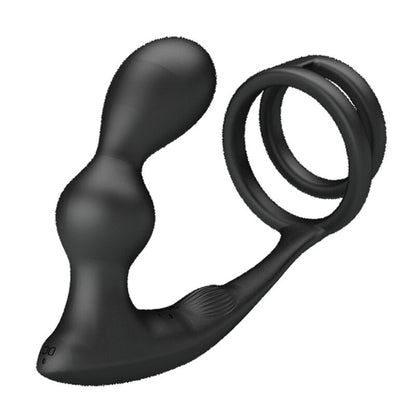 Pretty Love Marshall Penis Ring With Vibratory Anal Plug With Remote Control | Niks.fi verkkokauppa
