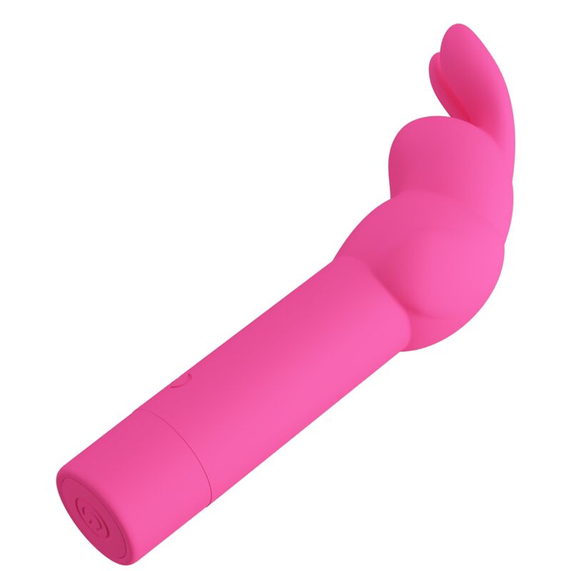 Pretty Love Gerardo Fuschia Rabbit Silicone Vibrator | Niks.fi verkkokauppa