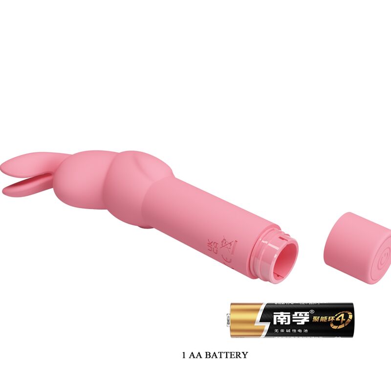 Pretty Love Gerardo Pink Rabbit Silicone Vibrator | Niks.fi verkkokauppa