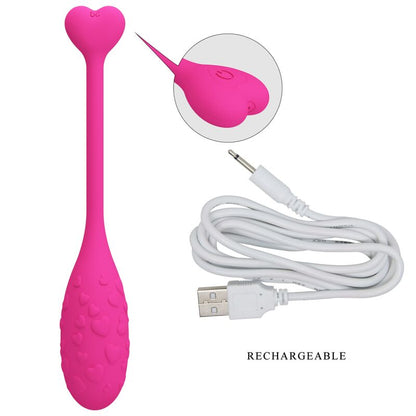 Pretty Love App Controlled Pink Fisher Vibrating Egg | Niks.fi verkkokauppa