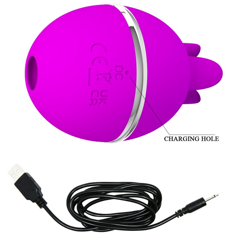 Pretty Love Gemini Ball Purple Round Silicone Vibrator | Niks.fi verkkokauppa