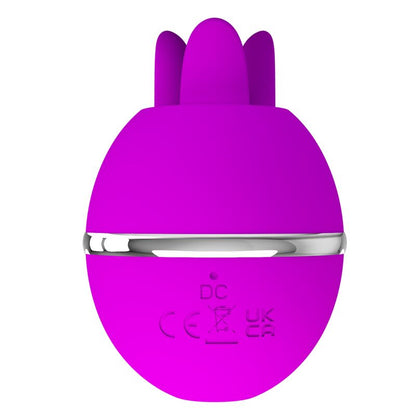 Pretty Love Gemini Ball Purple Round Silicone Vibrator | Niks.fi verkkokauppa