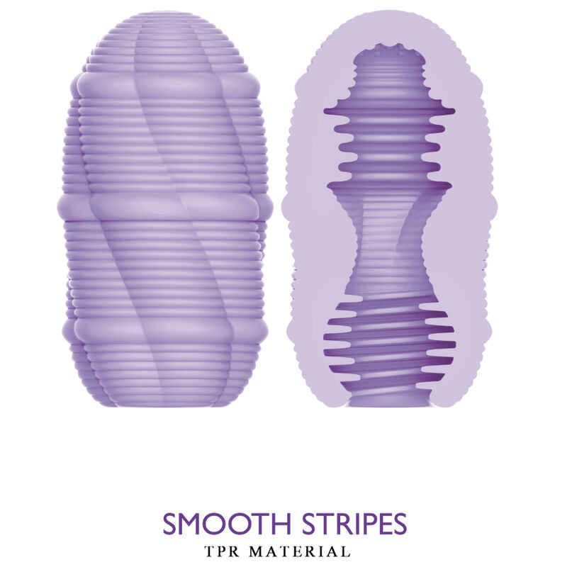 Pretty Love Smooth Stripes Cupid Masturbator Egg | Niks.fi verkkokauppa