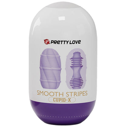 Pretty Love Smooth Stripes Cupid Masturbator Egg | Niks.fi verkkokauppa