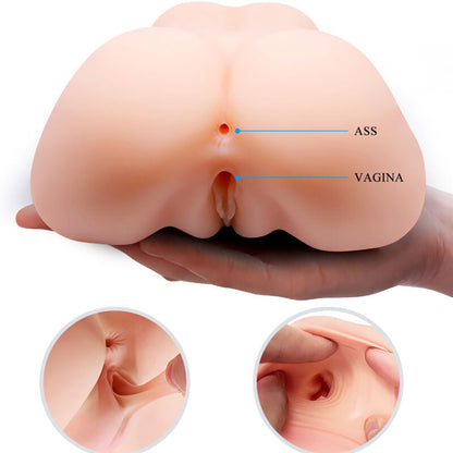 Crazy Bull Realistic Vagina And Anus Double Vibration | Niks.fi verkkokauppa