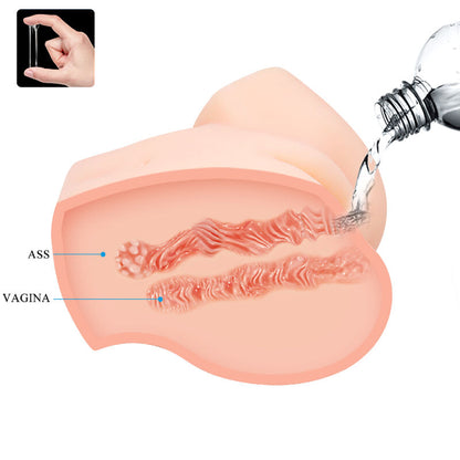 Crazy Bull Realistic Vagina And Anus Double Vibration | Niks.fi verkkokauppa